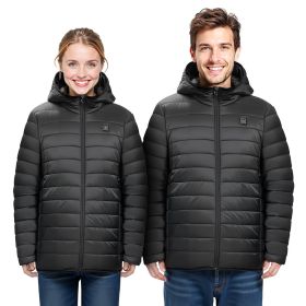 VEVOR Heated Jacket for Women with 7.4V Battery, Soft Shell Electric Heating Coat (Clothing Size: Size M, Clothing Style: Women's Style)